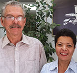 Connector Technology founders, Mark Rishworth and Jackie Booysen.